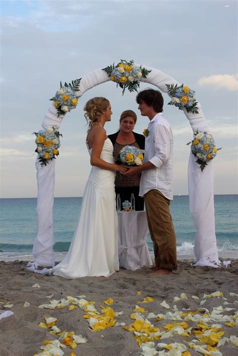 Affordable Beach Weddings! 305-793-4387: Jeanie & Patrick's Hollywood ...