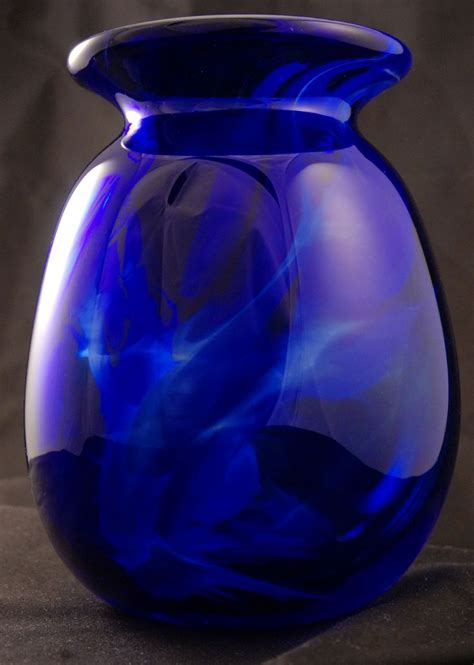 Vases Home Decor Cobalt Blue ~ Swirly Decor Object Your Daily