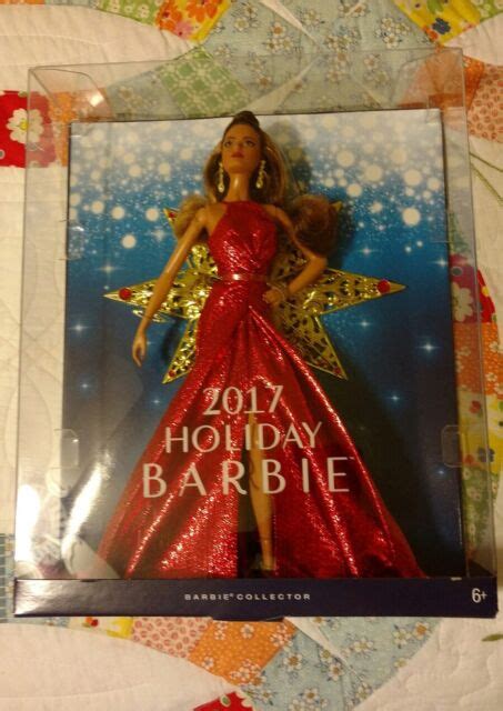 Barbie 2017 Holiday Teresa Doll Brunette Red Dress By Mattel New Free