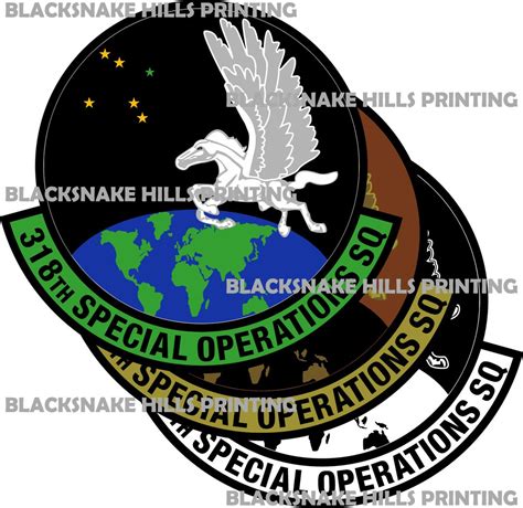 318th Special Operations Squadron Patch Vector Images Svg Pdf Ai