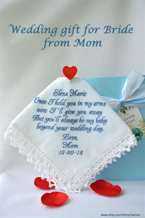 Gift ideas for mom on wedding day. Pin on All Things Wedding!