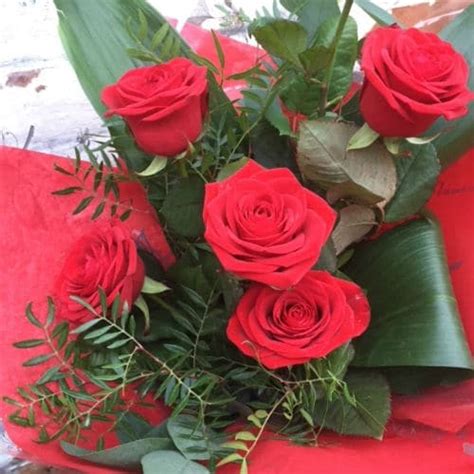 Premium Half Dozen Red Roses Lisas Florist