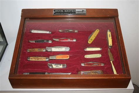 Hobby War Time Blog Buck Knife Display Case And Knives