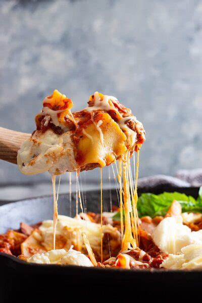 Skillet Lasagna Recipe Countryside Cravings