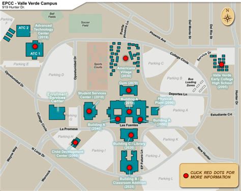 Epcc Valle Verde Campus Map Map