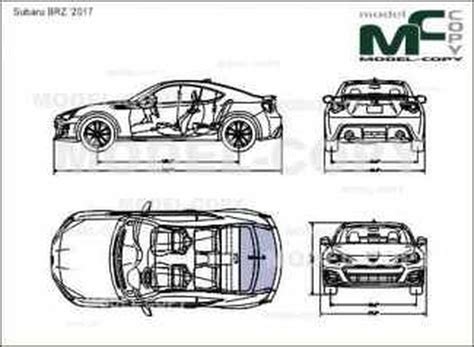 Subaru Brz D Drawing Blueprints Model Copy Default