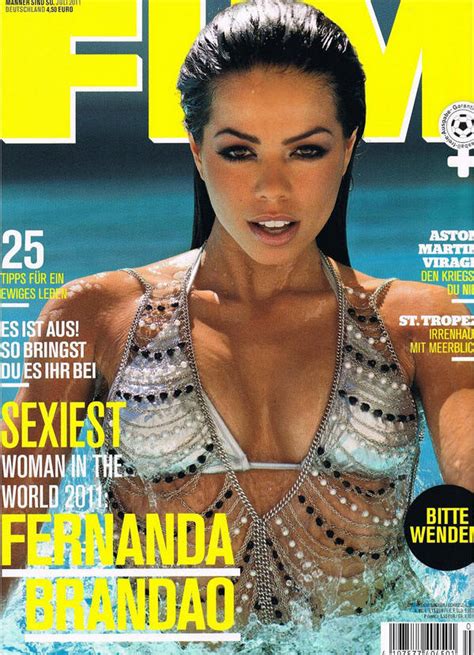 Latest Scans From Fhm Magazine Of Sexy Celebrities Fernanda Brandao