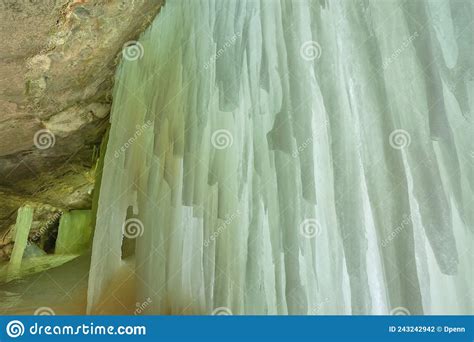 Eben Ice Cave Interior Stock Photo Image Of Nature 243242942