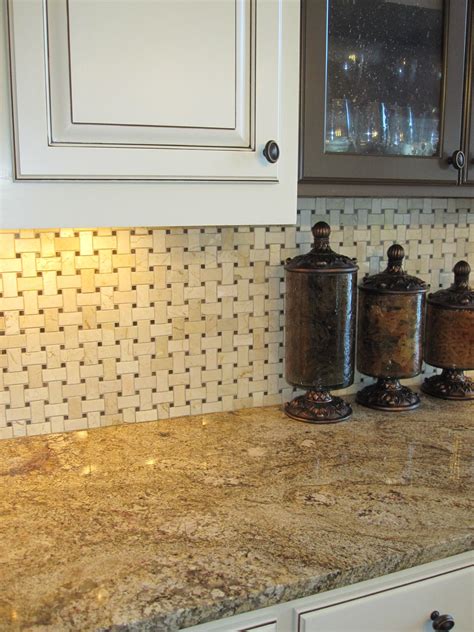 Image Result For Kitchen Designs With Basketweave Tile Backsplashes
