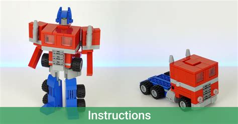 Brickset Lego Transformers Optimus Prime