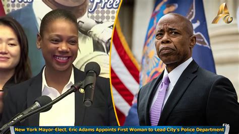 New York Mayor Elect Eric Adams Appoints First Woman To Lead Citys