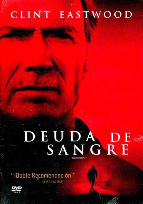 Dvd Deuda De Sangre Blood Work 2002 Clint Eastwood 10900 En