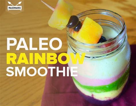 Get Lost In The Rainbow With This 5 Layer Smoothie Recipe Rainbow