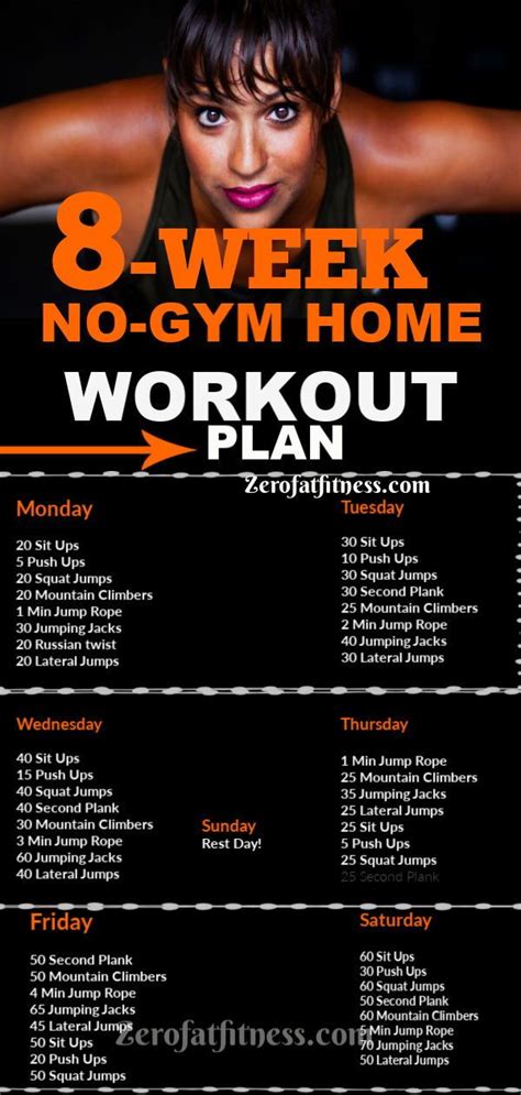 The program includes malfunctioning workouts for the whole body, buttocks, fat burning, restorative day with yoga, upper body and arm workouts day 1. Pin on Daily Workout Plan