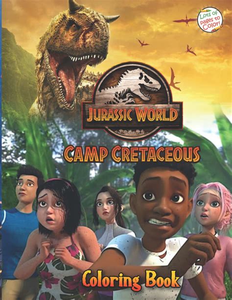 Buy Jurassic World Camp Cretaceous Coloring Book High Quality Coloring