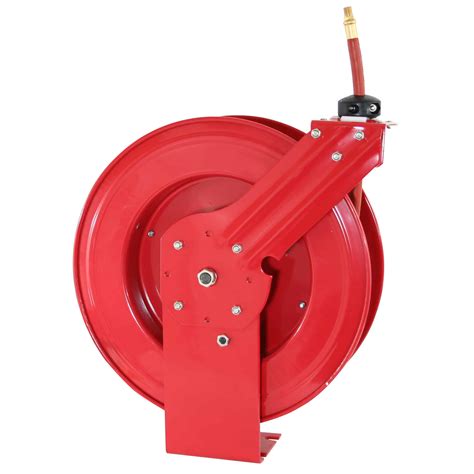 Black Bull 50 Foot Retractable Air Hose Reel With Auto Rewind Buffalo