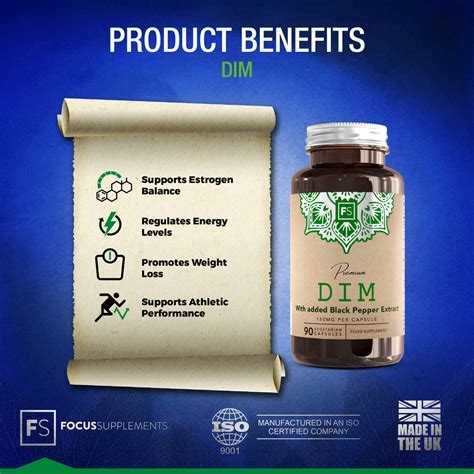 Diindolylmethane Dim Supplements Focus Supplements