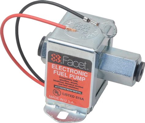 Facet Fep04sv Posi Flo Electric Fuel Pump 15 4 Psi