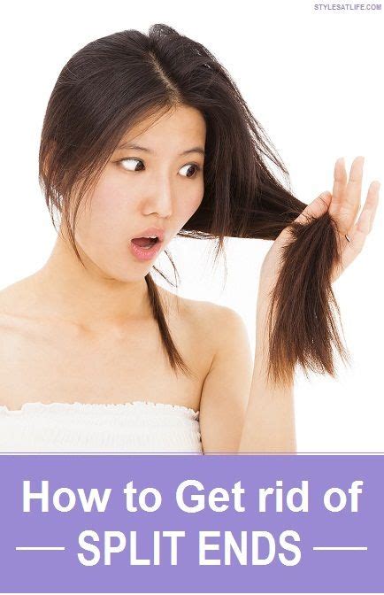 How To Get Rid Of Split Ends 10 Amazing Home Remedies Hair