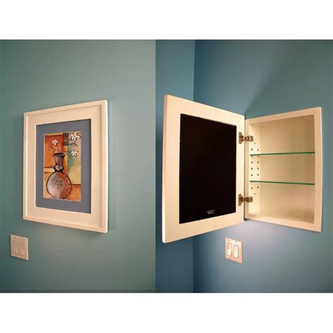 May 04, 2021 · 15 in. 14" W x 18" H Recessed Framed 1 Door Medicine Cabinet with ...