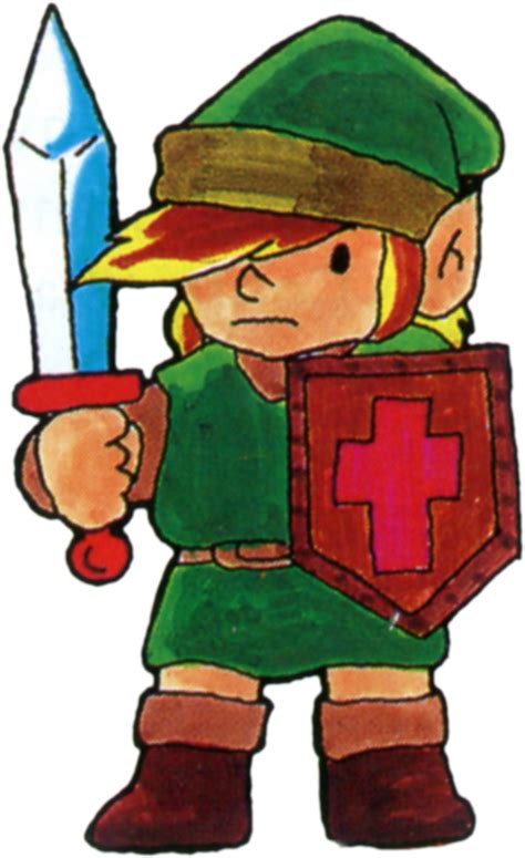 Link Link Holding His Sword Zelda Dungeon Gallery