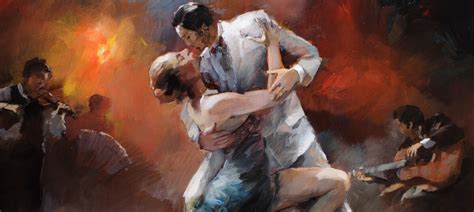 tango dancer wall art tr
