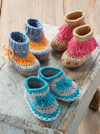Baby Moccasins Crochet Pattern Crochet