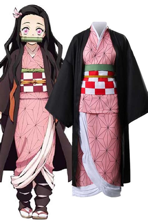 Demon Slayer Kamado Nezuko Unifrom Cosplay Costume Cosplay Outfits Anime Inspired Outfits
