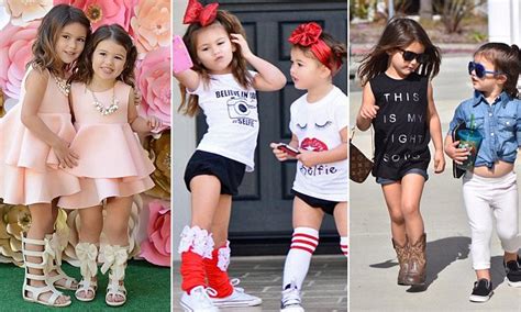 Tiny Fashionista Sisters Become An Instagram Sensation