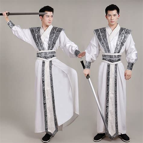 New Chinese National Hanfu Costume For Men Tang Dynasty Suit Hanfu