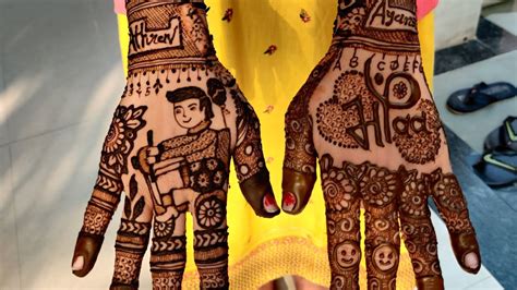 Full Back Hand Baby Shower Mehndi Designs Shorts By Minesh Mehandi