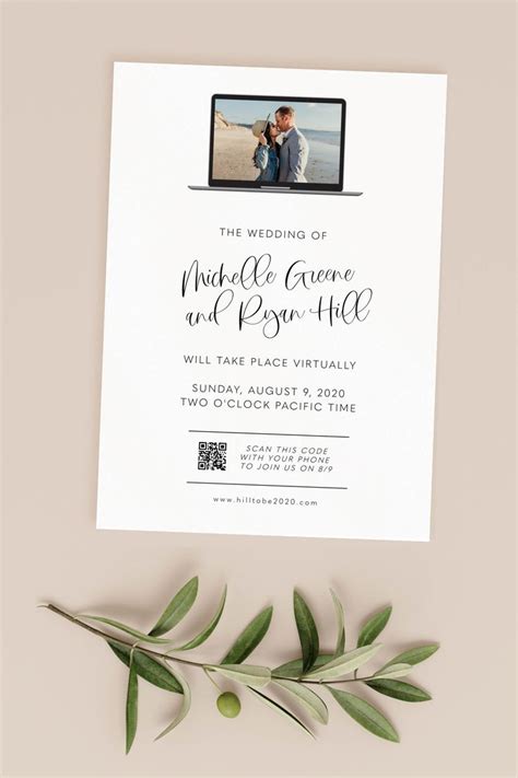 The test website is the site you will be using while testing your livestream. Virtual Wedding Invitation Template Printable Virtual ...