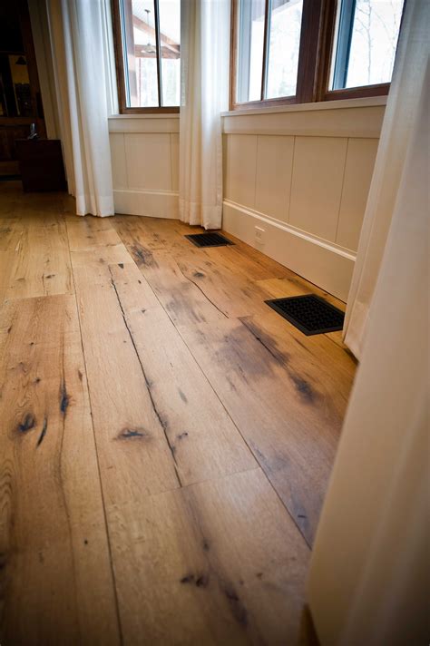 Splendid White Oak Wide Plank Flooring With Gorgeous Wide Plank