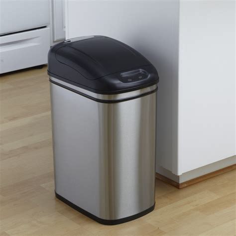 Nine Stars Dzt 30 1 Touchless Stainless Steel 79 Gallon Trash Can