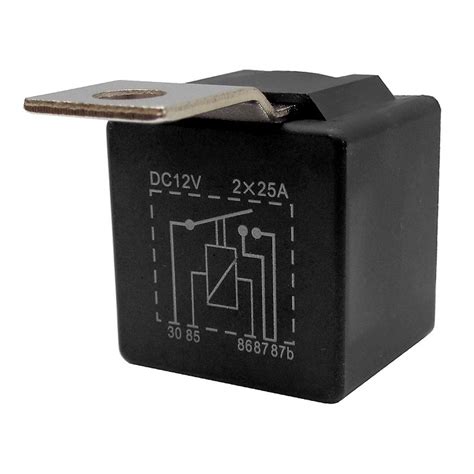 0 727 22 Durite 12v 2 X 25a Double Make And Break Relay