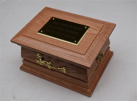 Oak Casket Wooden Cremation Ash Caskets From JW Caskets