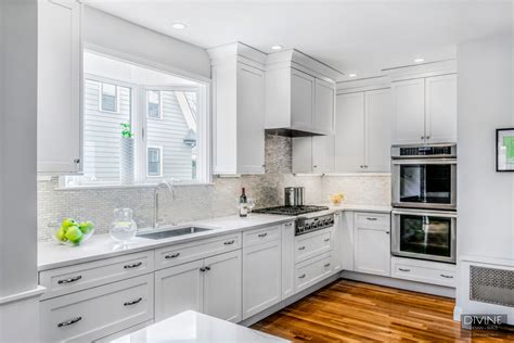Maybe you would like to learn more about one of these? Boston Transitional Kitchen Grey Peninsula — Divine Design ...