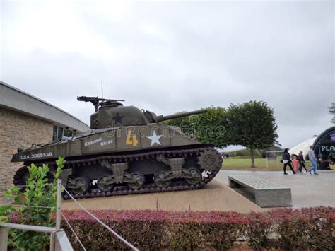 St Mere Eglise France August 7 2019 Airborne Museum Dedicated To