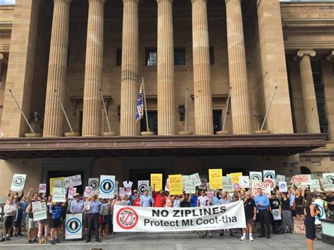 My name is my identity and must not be lost. it was the first group to fight for women to be allowed to keep their maiden name after marriage—and to. Zipline protest marches on Brisbane City Hall | The ...
