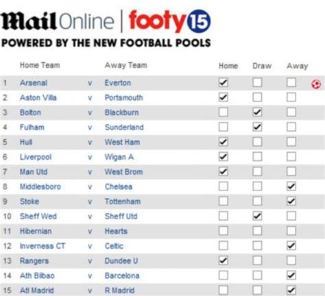 Now You Can Play The Football Pools Online With The Mail London