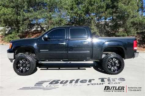Gmc Sierra With 22in Black Rhino Predator Wheels Exclusively From