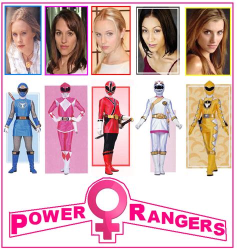 Power Rangers Female Rangers Only Series By Doctorwhoone On Deviantart