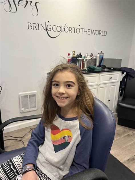 What A Cutie Her First Visit Virginias Hair Design Facebook
