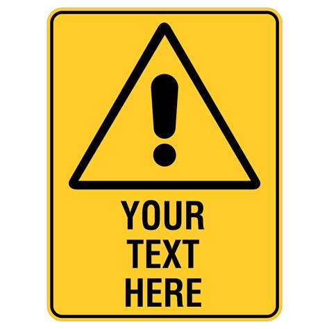 WARNING SIGN - CUSTOM | Buy Now | Discount Safety Signs Australia