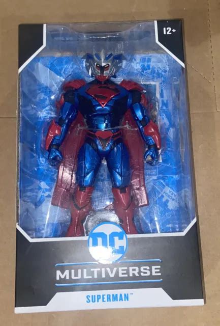 New Mcfarlane Dc Multiverse Superman Unchained Armor 7 Action Figure