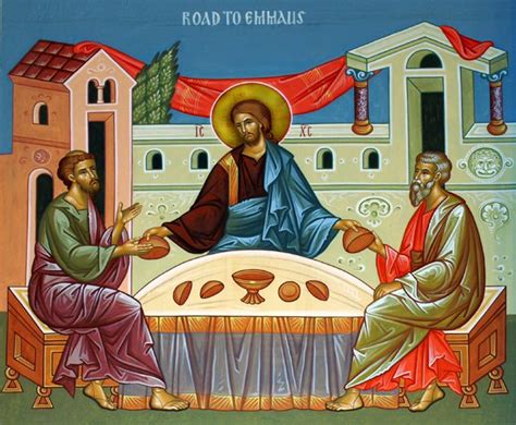Icons Of Christ Our Lord Church Icon Road To Emmaus Icon
