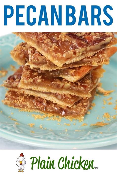 Easy Crescent Roll Pecan Pie Bars Crescent Roll Crust Topped With A