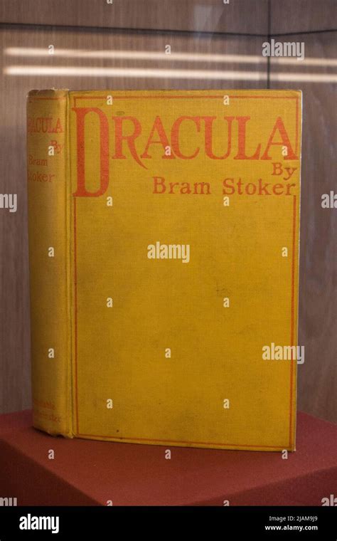 First Edition Of Dracula Signed By Author Bram Stoker In 1901 On