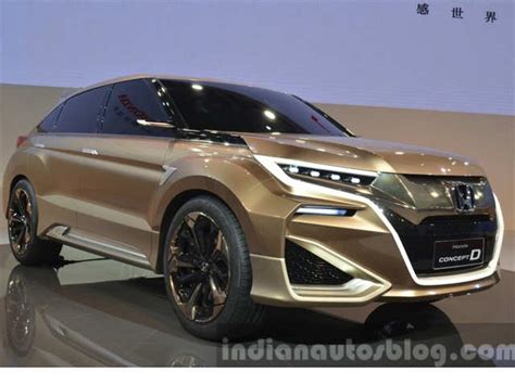Honda Concept D Suv Showcased At Auto Shanghai 2015 Honda Concept D