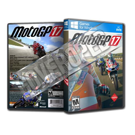 Motogp 17 Pc Game Cover Tasarımı Dvd Cover